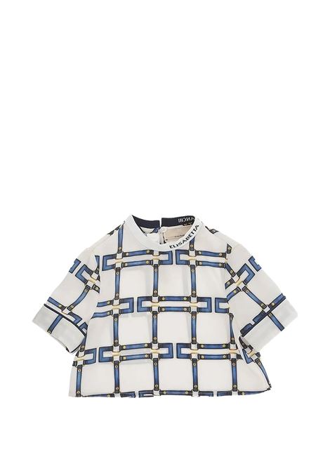Camicia a fantasia ELISABETTA FRANCHI KIDS | EFCA283.0.TVE02D681